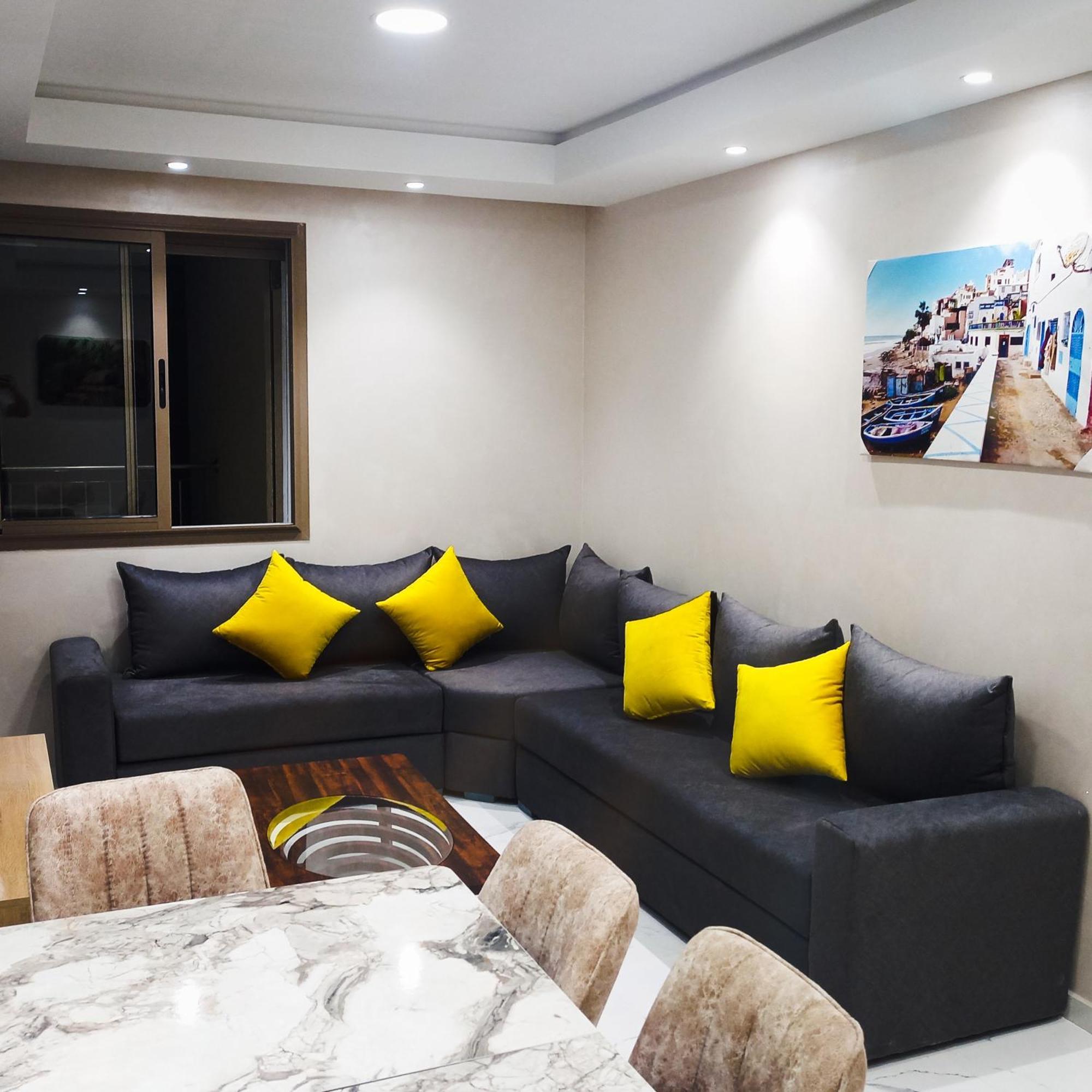 Super Apartement Totalement Neuf Et Climatise A Cote Du Centre Commercial Marjane M2 Танжер Екстериор снимка